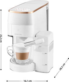 Kapslový kávovar Sencor SCC 3001WH MARCO POLO bílý

 obrázek produktu 8 z 16
