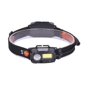 Čelovka Solight 3W + COB,150 + 60 lm, Li-Ion černá

 obrázek produktu 1 z 5