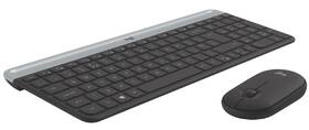 Klávesnice s myší Logitech MK470 Slim, CZ/SK šedá

 obrázek produktu 2 z 8