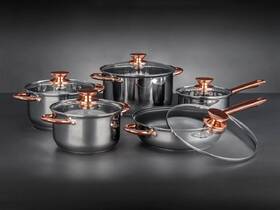 Sada nádobí BANQUET SWING Copper, 10 ks nerez

 obrázek produktu 2 z 5