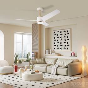 Stropní svítidlo IMMAX NEO LITE BEAUTY SMART LED s ventilátorem, 18W, Wi-Fi, TUYA bílé/zlaté

 obrázek produktu 7 z 8