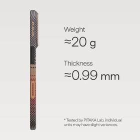 Kryt na mobil Pitaka Ultra-Slim Sunset na Apple iPhone 17 Pro hnědý/oranžový

 obrázek produktu 6 z 7