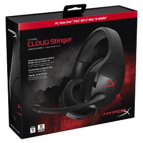 Headset HyperX Cloud Stinger černý/červený

 obrázek produktu 6 z 11