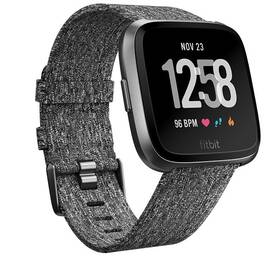 Chytré hodinky Fitbit Versa (NFC) - Charcoal Woven 

 obrázek produktu 2 z 5