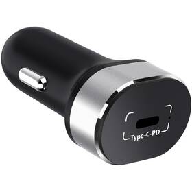 Adaptér do auta WG 1xUSB-C PD 18W + USB-C kabel černý

 obrázek produktu 1 z 2