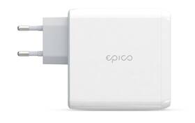Nabíječka do sítě Epico GaN 100W, 1xUSB, 2x USB-C bílá

 obrázek produktu 1 z 2