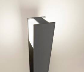 Venkovní svítidlo Philips Bridge Pedestal, 1xE27 - antracitové 

 obrázek produktu 1 z 2
