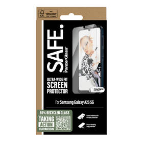 Tvrzené sklo PanzerGlass Ultra-Wide Fit na Samsung Galaxy A26 5G s instalačním rámečkem 

 obrázek produktu 3 z 4