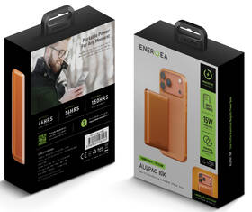 Powerbanka Energea AluPac 10K MagSafe 10000 mAh oranžová

 obrázek produktu 5 z 6