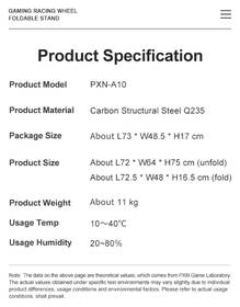 Stojan pro volant PXN A10 černý

 obrázek produktu 11 z 11