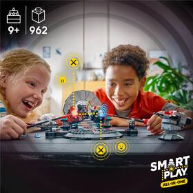 Stavebnice LEGO® Star Wars™ 75427 SMART Play™: Duel v trůnním sále a A-Wing™ 

 obrázek produktu 5 z 8