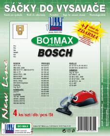 Sáčky do vysavače Jolly MAX BO 1 Bosch (4 ks) 

 obrázek produktu 1 z 1