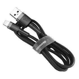 Kabel Baseus Cafule USB/Lightning, 1m černý/šedý

 obrázek produktu 1 z 10