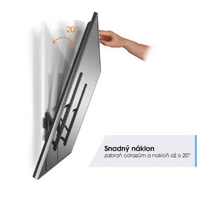 Držák TV Vogel’s TVM 3413 výklopný, pro úhlopříčky 32" až 65", nosnost 25 kg černý

 obrázek produktu 8 z 11