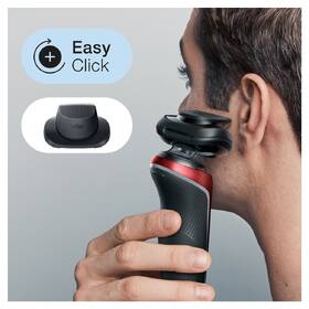 Holicí strojek Braun 61-R1200s Red 
