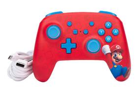Gamepad PowerA Enhanced Wired - Nintendo Switch - Woo-hoo! Mario 

 obrázek produktu 9 z 11