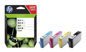 Inkoustová náplň HP 364, 6ml/3ml - CMYK vícebarevná

 obrázek produktu 1 z 1