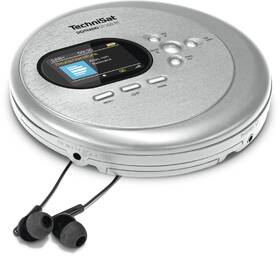 Discman Technisat DIGITRADIO CD 2GO BT stříbrná barva

