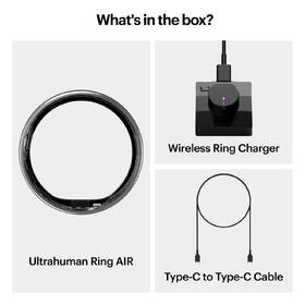 Chytrý prsten Ultrahuman Ring Air velikost 10 stříbrný

 obrázek produktu 5 z 8