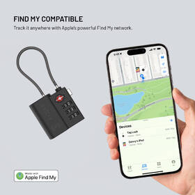 Lokátor FIXED Tag Lock s podporou Find My a TSA černý

 obrázek produktu 2 z 10