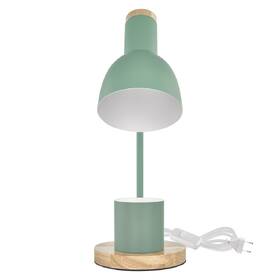 Stolní LED lampička EMOS Poppy, max. 25 W, žárovka E27, IP20 zelená

 obrázek produktu 1 z 8