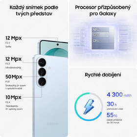 Mobilní telefon Samsung Galaxy S26 5G 12 GB / 256 GB modrý

 obrázek produktu 5 z 19