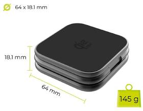 Bezdrátová nabíječka Mobile Origin 3in1 Qi2 25W UltraSlim PW36 černá

 obrázek produktu 8 z 11