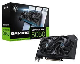 Grafická karta MSI GeForce RTX 5050 8G GAMING OC černá

 obrázek produktu 4 z 4