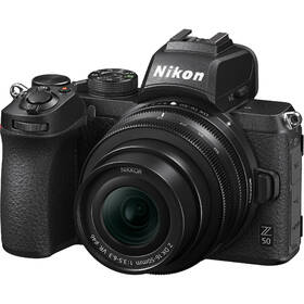 Digitální fotoaparát Nikon Z50 + 16-50 VR Vlogger Kit černý

 obrázek produktu 3 z 17