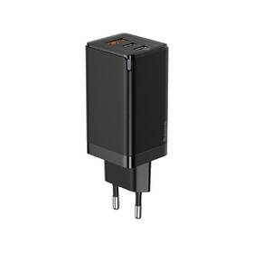 Nabíječka do sítě Baseus GaN2 Pro Quick Charger, 2x USB-C, 1x USB, QC 4+, 65W + USB-C kabel 1m černá

 obrázek produktu 1 z 4