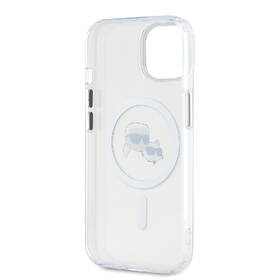 Kryt na mobil Karl Lagerfeld K&CH Heads Metal Frame na Apple iPhone 14, MagSafe průhledný

 obrázek produktu 4 z 5