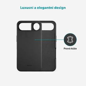 Kryt na mobil Epico Leather Pro Mag+ na Apple iPhone Air černý

 obrázek produktu 4 z 4