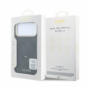 Kryt na mobil Guess PU 4G Ring Stand MagSafe na Apple iPhone 18 Pro černý

 obrázek produktu 6 z 6