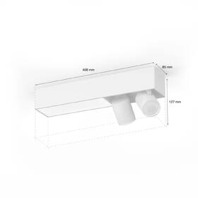 Bodové svítidlo Philips Centris White and Color Ambiance 2 Spot bílé

 obrázek produktu 2 z 5