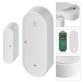 Senzor EMOS GoSmart Bezdrátový dveřní senzor IP-2011Z, ZigBee bílý

 obrázek produktu 4 z 15