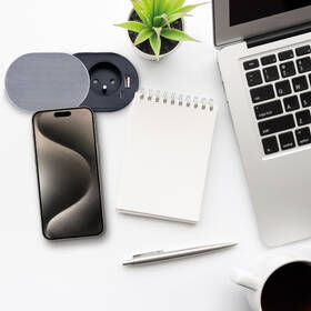 Zásuvka Solight 1x zásuvka + USB A/C 20W PD stříbrná

 obrázek produktu 6 z 7
