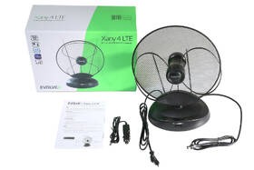 Anténa pokojová Evolveo Xany 4 LTE 230/12V, 50dBi aktivní pokojová DVB-T/T2, LTE filtr 
