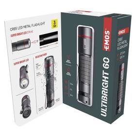 Svítilna EMOS Ultibright 60, P3160, 170lm, 1xAA šedá

 obrázek produktu 11 z 11