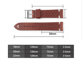 Řemínek RhinoTech univerzální Genuine Leather Quick Release 20mm hnědý

 obrázek produktu 4 z 4