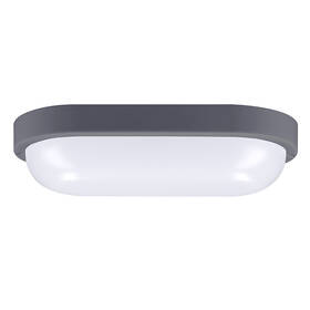 Stropní svítidlo Solight oválné, 20W, 1500lm, 4000K, IP54 šedé

 obrázek produktu 5 z 9