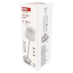 Stolní LED lampička EMOS Katie bílá

 obrázek produktu 14 z 14
