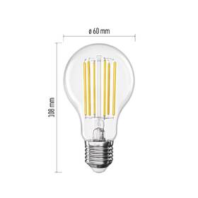 Žárovka LED EMOS Filament klasik, 7,2W, 1521lm, E27, neutrální bílá 

 obrázek produktu 7 z 13