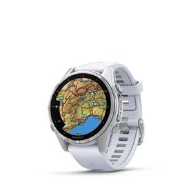 Chytré hodinky Garmin fēnix 8 - 43 mm, AMOLED - Silver / Whitestone Silicone Band 

 obrázek produktu 1 z 13