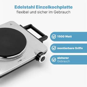 Vařič elektrický Clatronic EKP 3788 nerez

 obrázek produktu 3 z 8