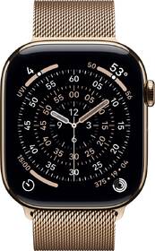 Řemínek Apple 46mm zlatý milánský tah – M/L 

 obrázek produktu 2 z 2