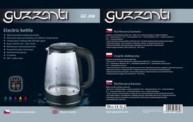Rychlovarná konvice Guzzanti GZ 208 černá barva
