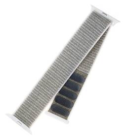 Řemínek FIXED Nylon Strap na Apple Watch 38/40/41 mm - bílošedý 

 obrázek produktu 1 z 2