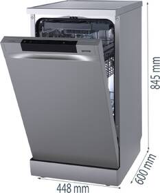 Myčka nádobí Gorenje GS563B10X nerez

 obrázek produktu 6 z 7