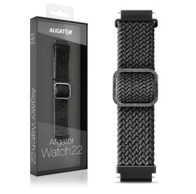 Řemínek Aligator 22AW0012, textilní 22mm černý

 obrázek produktu 1 z 2