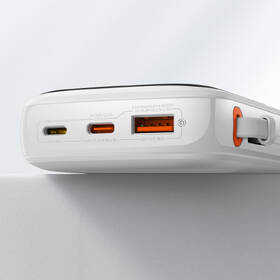 Powerbanka Baseus Qpow Pro 10000mAh 22,5W s USB-C kabelem bílá

 obrázek produktu 7 z 16
